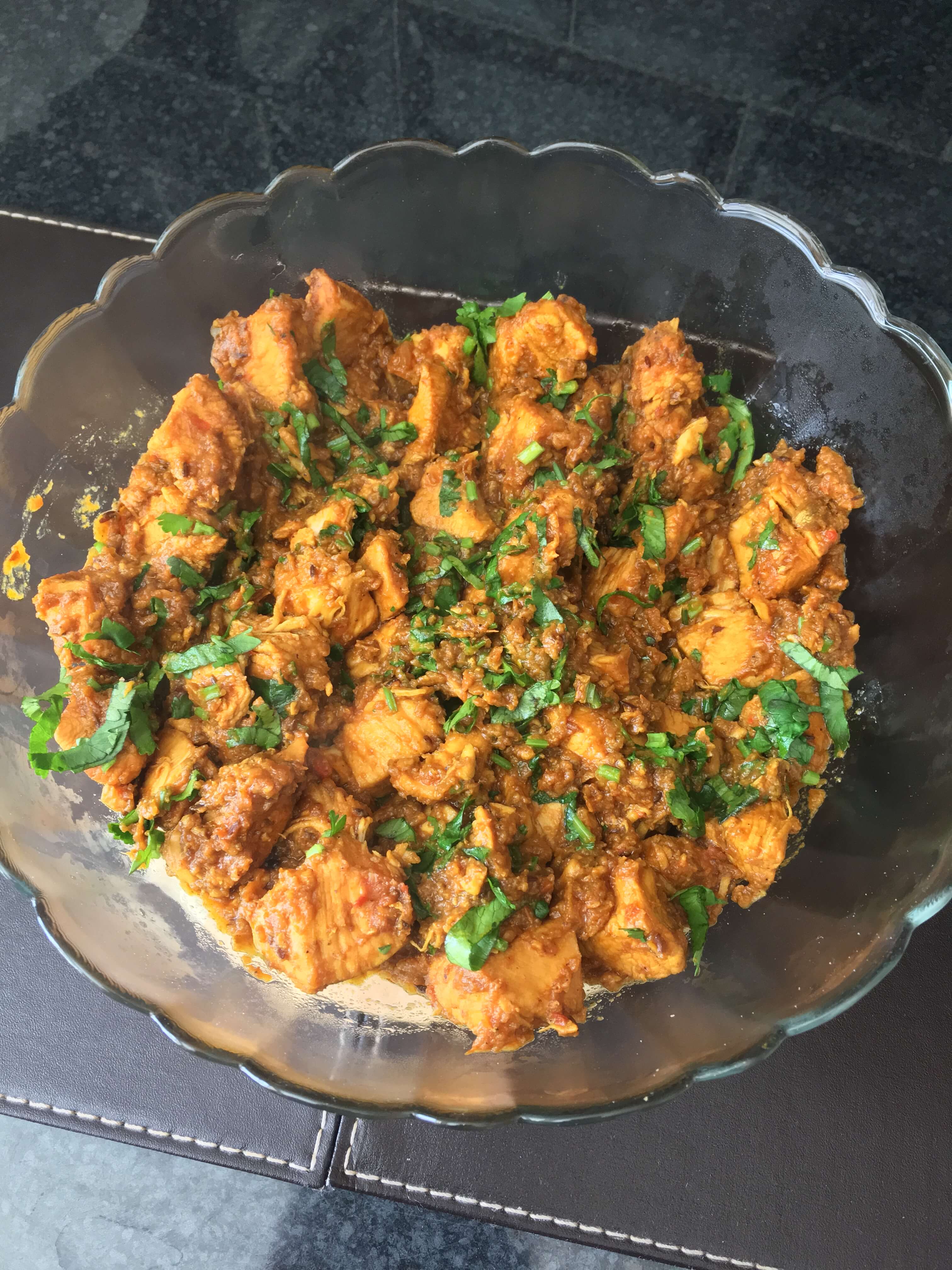 Serving Suggestion - Chicken with Coriander